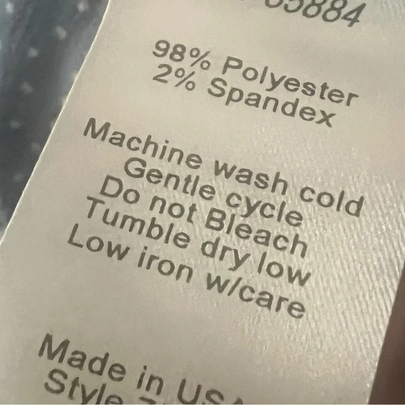 Anthropologie‎ Uncle Frank Baby Blue Dots Dress Sz Small - Picture 5 of 5